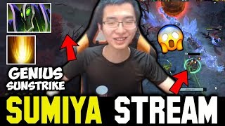 SUMIYA Killing with Style \u0026 Genius Sunstrike | Sumiya Invoker Stream Moment #344