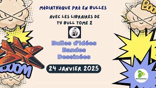 Bulles d'Idées bandes dessinées: sélection adulte janvier 2025