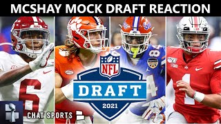 Todd McShay 2021 NFL Mock Draft W/ Trades: Reacting To 32 First Round Picks Before NFL Free Agency