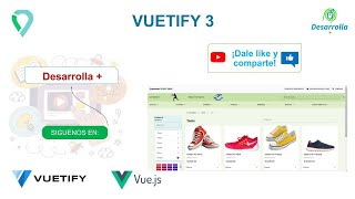 Vuetify3 -  ¡Realizamos un sitio web de ECOMMERCE! FINAL😚🤩