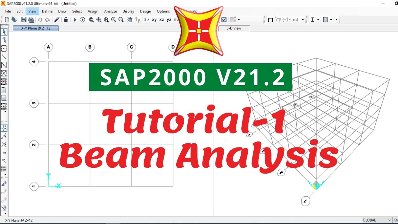 SAP 2000 Tutorial 1 || Learn SAP From Beginning Series || Latest ...