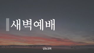 [삼능교회] 2024-12-26(목) _새벽예배ㅣ이상욱 목사