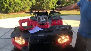 2018 Polaris Sportsman 570 Headlight Mod.