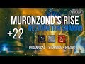 +22 Murozond's Rise | Restoration Shaman POV M+ Dragonflight Season 3 Mythic Plus 10.2