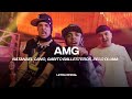 Natanael Cano, Gabito Ballesteros, Peso Pluma - AMG (Lyric Video) | CantoYo