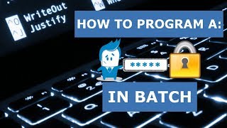 How to Program: A Strong Password Generator in Batch