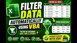 Filter Data Automatically Using VBA