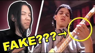 Are They Really Play Guitar in Crossroads Guitar Battle?