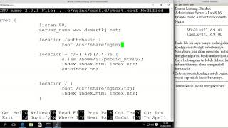Lab 8.16 - Authentication Basic With Nginx