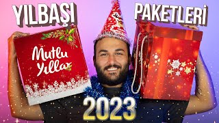 2023 YILBAŞI SEPETLERİNİ İNCELEDİM! (760 TL)