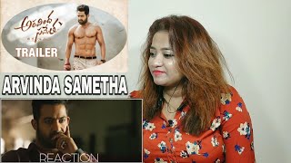 Aravindha Sametha Theatrical Trailer | Reaction | Jr. NTR, Pooja Hegde | By Bong Girl Juhi