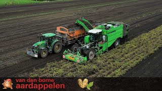 AVR Puma 4.0 harvesting Parsnip with John Deere and Dezeure