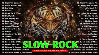 Top 100 Best Slow Rock Songs Of All Time 🎶 Most Popular Slow Rock Songs 70s 80s 90s By OMC14
