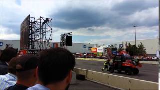 interschutz 2015 Rosenbauer Stuntshow