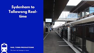 Sydenham to Tallawong Real-time