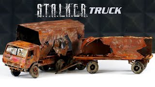Restoration Abandoned Semi Trailer Truck | Restoring model car