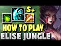 HOW TO CARRY and get an S+ with Elise in Season 13! Rank 1 Elise!