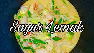 HOW TO COOK SAYUR LEMAK | MALAY DISH | ZAHRA DI