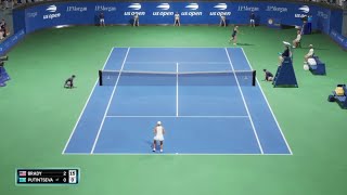 Jennifer Brady vs Yulia Putintseva | WTA Us Open Live Gameplay