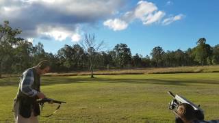 Shooting clays with the 1887 part 2