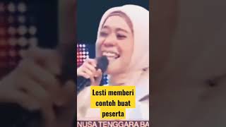 lesti kasih contoh ke peserta#short