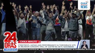 Streetboys, hataw ang performance sa throwback hits sa reunion concert; Stell... | 24 Oras Weekend