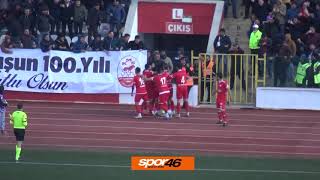 PİSERRO Kahramanmaraşspor 1-0 Belediye Vanspor (ÖZET)