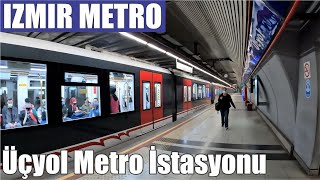 IZMIR 2022 | Ucyol Metro Station | Üçyol İstasyonu | Izmir Metro | Izmir Travel Guide