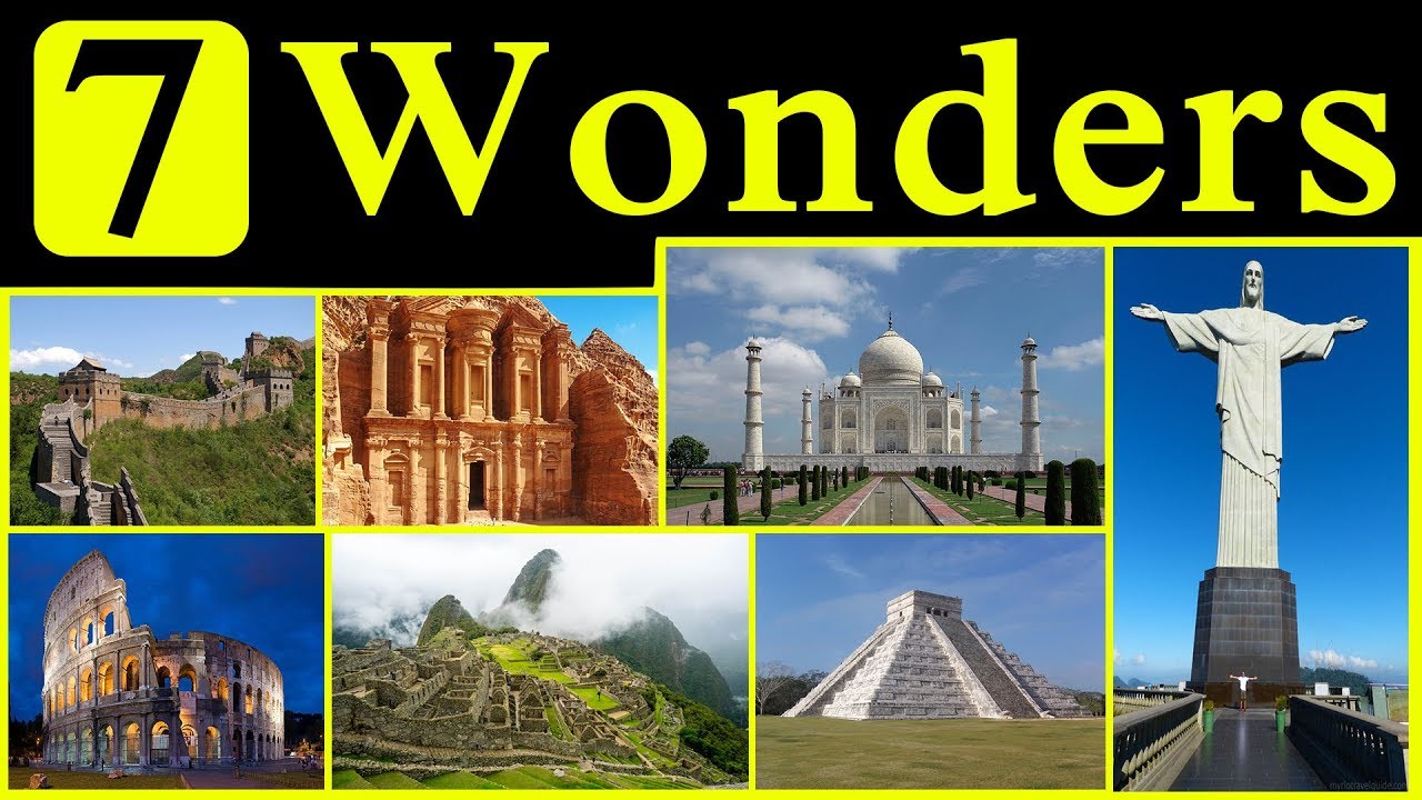 Seven Wonders Of The World | Kid2teentv - YouTube