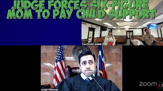 Mom Stunned After Judge Orders Her to Pay Child Support