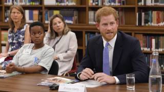 Prince Harry visits the London School of Hygiene \u0026 Tropical Medicine