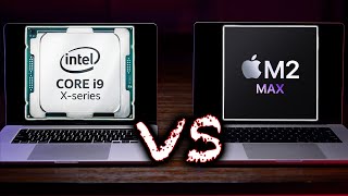 M2 MAX MacBook Pro vs Intel i9 MacBook Pro SPEED TEST for VIDEO EDITING – This is CRAZY FAST!!!