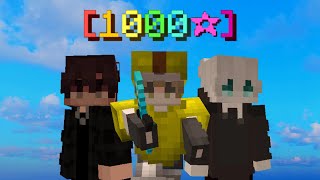 I joined a 1000 ⭐ party in bedwars