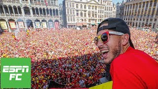 Eden Hazard leads Belgium's incredible 2018 World Cup celebrations | ESPN FC