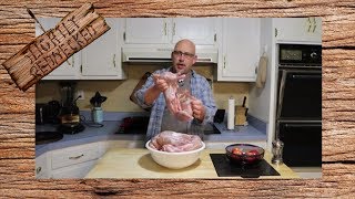 Preparing Rabbits For The Freezer - Resting the Meat