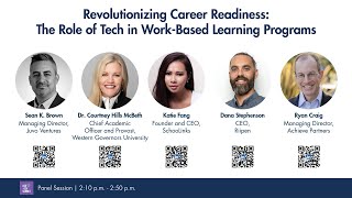 Revolutionizing Career Readiness: The Role of Tech in Work-Based Learning Programs