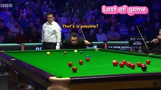 Snooker Welsh open Ronnie O’Sullivan Vs Kyren Wilson ( last 2 frames).