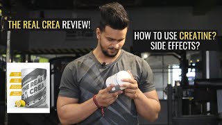 The Real Crea Review! | How To Use Creatine? Is Creatine Safe? | Shubham Sharma