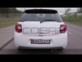 Cobra Sport Citroën DS3 Resonated Cat Back Performance Exhaust