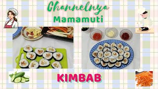 Kimbab ala-ala korea.. Cocok nih untuk ide jualan.. #kimbab #camilan