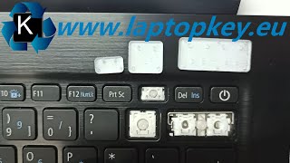 Acer LAPTOP KEYBOARD KEY REPAIR GUIDE Spin 5 Swift 3 SP513-51 SF314-52 How to Install Fix keys DIY
