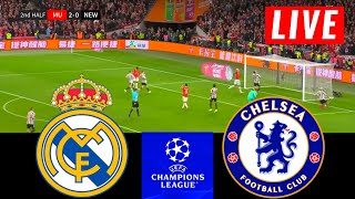 Real Madrid vs Chelsea | Champions League 2023 | UCL Live Stream | Pes 21 Gameplay