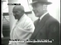 Mahatma Gandhi speaking aboard of SS Rajputana during his sujourn to England, September 1931