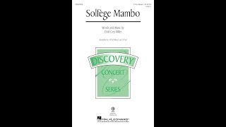 Solfege Mambo (3-Part Mixed Choir) - by Cristi Cary Miller