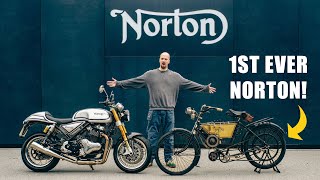 Made In Britain. I Ride The Norton Commando 961 To The Factory & See How It's Made!