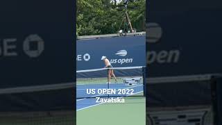 #shorts US OPEN 2022 TENNIS | ZAVATSKA