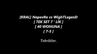 RinaMt2 NapevRa VS WighTLegend [ 40 WONUNA ] TEBRİKLER.