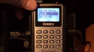 Uniden BCD396XT Programming a conventional channel