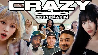 SLAY QUEENS😭! LE SSERAFIM (르세라핌) 'CRAZY' OFFICIAL MV REACTION