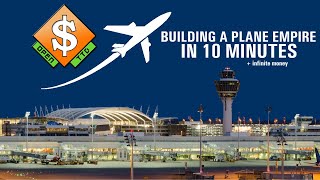 Making a PLANE EMPIRE in ONLY 10 MINUTES on OPENTTD!